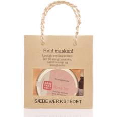 Sæbeværkstedet hold masken gavepose med rosa ler