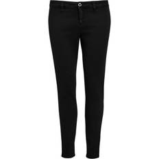 Sol's Women's Jules Chino Trousers - Black