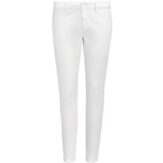 Sol's Women's Jules Chino Trousers - White