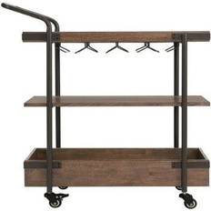 Oak - Rectangle Trolley Tables Bolton Furniture Kyra Trolley Table 16x32"