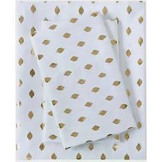 Guld Underlakan Intelligent Design Metallic Dot Underlakan Guld, Vit (259.08x228.6cm)