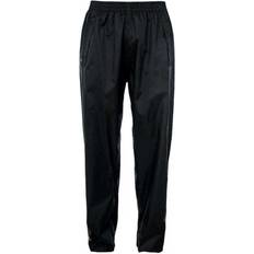 Hombre - Impermeable Pantalones & Shorts Trespass Qikpac Pants - Black