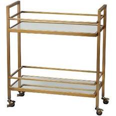 Metal Trolley Tables Buylateral Manhattan Trolley Table 14x29.3"