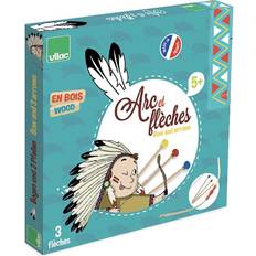 Madera Arcos y Flechas Vilac Bow with 3 Arrows & Shooting Disc