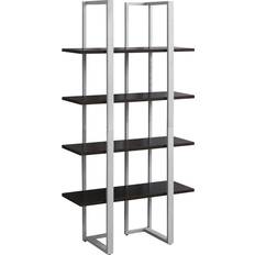 Multicolored Book Shelves Monarch 4-Shelf Book Shelf 62"