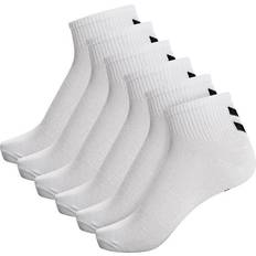 Hummel Mid Cut Socks 6-pack - White