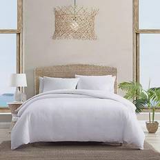 White king comforter set Tommy Bahama Basketweave Solid 3 Piece King Comforter Set in White Bed Linen White