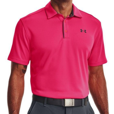 Fitness & Gym Polo Shirts Under Armour Tech Polo Polo Shirt Men - Penta Pink/Pitch Gray