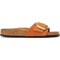 Birkenstock Madrid Big Buckle Nubuck Leather - Pecan