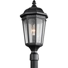 Black Lamp Posts Kichler Courtyard Lamp Post 23.8"