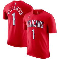 New Orleans Pelicans 20/21 Zion Williamson Statement Name & Number T-Shirt Sr