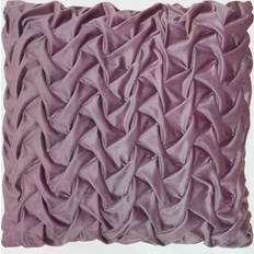 Mina Victory Velvet Pleated Waves Complete Decoration Pillows Purple (55.88x55.88cm)