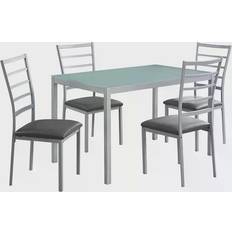 Metal Dining Sets Monarch Specialties 95.25cm Dining Set 17.2x21" 5