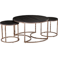 Round - Wood Nesting Tables Southern Enterprises Lachlan Nesting Table 32"