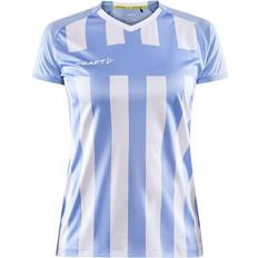 Craft Progress 2.0 Stripe Jersey T-shirt Women - MFF Blue/White