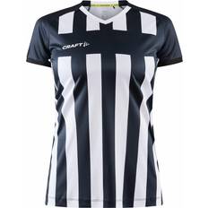 Craft Progress 2.0 Stripe Jersey T-shirt Women - Black/White