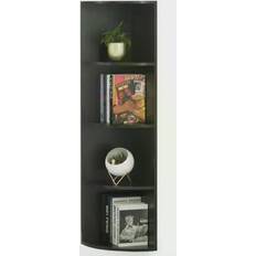 Wall book shelves Basicwise Wall Corner Book Shelf 51"