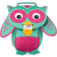 Small Friend Owl - Turquoise/Rose/Yellow