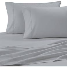 Purity Home Percale Pillow Case Gray (76.2x50.8)