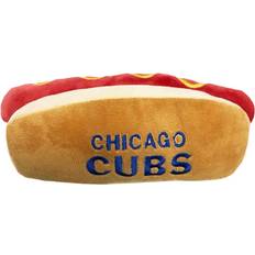 Pets First Chicago Cubs Plush Hot Dog Toy