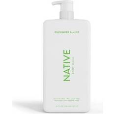 Vegan Bath & Shower Products Native Body Wash Cucumber & Mint Pump 36fl oz