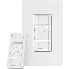 Google Assistant Electrical Outlets & Switches Lutron Caseta P-PKG1W-WH-R