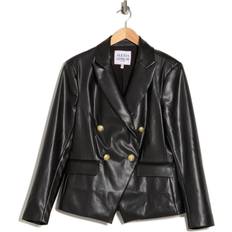 Alexia Admor Classic Double-Breasted Blazer