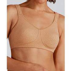 Amoena mona Amoena Mona Wire-Free Soft Post-Surgery Bra Honey