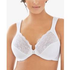 Glamorise WonderWire Front Close Bra - White