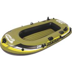 Paddling Pool on sale 34808588 86 in. Inflatable Fishman 200 Boat with Oar & Pump Set