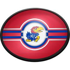 The Fan-Brand Kansas Jayhawks Slimline Illuminated Wall Sign