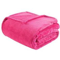 Intelligent Design Microlight Plush Blankets Pink (233.68x228.6cm)