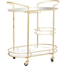 Tables Zimlay Contemporary Bar Trolley Table 16x31"