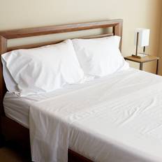BedVoyage Melange Pillow Case White (91.44x50.8cm)