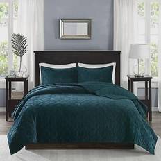 Textiles Madison Park Harper Bedspread Turquoise (228.6x228.6cm)