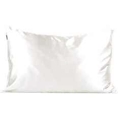 Satin pillowcase Kitsch Satin Hovedpudebetræk Hvid (66.04x48.26cm)