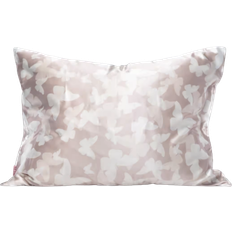 Satin Textiles Kitsch Satin Pillow Case Beige (48.3x66cm)