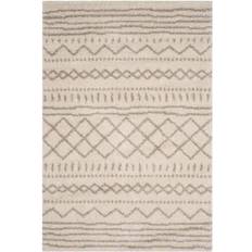 Jute - Rectangular Carpets Safavieh Arizona Shag Collection Beige 96x120"