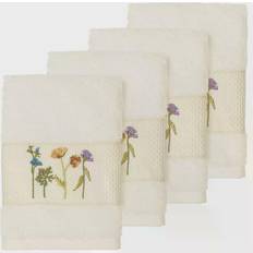 Linum Home Textiles Serenity Embellished Dishcloth Beige (33.02x33.02cm)