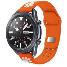 NCAA 22mm Clemson Tigers Band for Samsung Watch