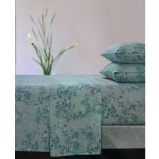 Tribeca Living Katy Bed Sheet Green (284.48x)