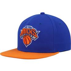 Ull Kepsar Mitchell & Ness New York Knicks Team Two-Tone 2.0 Snapback Hat Men - Blue/Orange