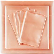 Madison Park Essentials Bed Sheet Pink (259.08x228.6cm)