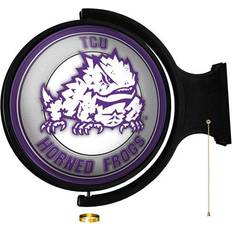 The Fan-Brand TCU Horned Frogs Mascot Rotating Lighted Wall Sign