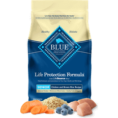 Pets Blue Buffalo Life Protection Formula Senior Dog Chicken and Brown Rice Recipe 2.268kg