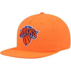 Orange - Sportswear Garment Headgear New York Knicks Neon Snapback HatMen - Orange