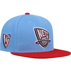 Headgear New Jersey Nets Hardwood Classics Snapback Hat Men - Light Blue/Red