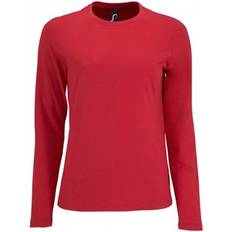 Sol's Imperial Long Sleeve T-shirt - Red