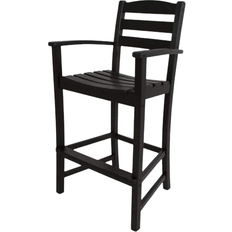 Black Outdoor Bar Stools Polywood La Casa Café