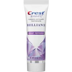 Crest 3D White Brilliance Teeth Whitening Toothpaste Vibrant Peppermint 110g